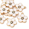 Alloy Enamel Pendants ENAM-YW0002-25A-2