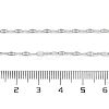 Non-Tarnish 304 Stainless Steel Dapped Chain Necklace for Men Women LS-NJEW-E076-02P-2