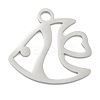 Non-Tarnish 304 Stainless Steel Pendants LS-STAS-B056-10P-04-1