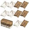 30Pcs 2 Styles Marble Printed Paper Pillow Gift Boxes CON-FS0001-21A-1