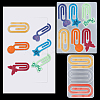 2Pcs 2 Styles Silicone Bookmark Molds DIY-PH0035-08-1