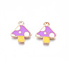 Autumn Theme Alloy Enamel Charms ENAM-S115-143B-2