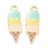 Alloy Enamel Pendants ENAM-I051-14LG-01-1