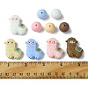 Silicone Focal Beads Alpaca/Round SIL-FS0001-13-4