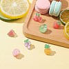 Resin Fruit Brooches JEWB-BR00108-2