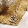 Non-Tarnish 304 Stainless Steel Pendant Necklaces KM9071-2-1