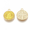 Brass Enamel Pendants KK-S345-178E-2