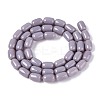 Opaque Glass Beads Strands GLAA-T028-14P-A04-2