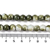 Baking Paint Glass Bead Strands GLAA-H031-01B-14-5