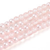Baking Paint Transparent Glass Beads X1-DGLA-N011-4mm-03-1