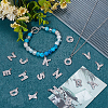 1 Set Alloy Micro Pave Cubic Zirconia Rhinestone Pendants ALRI-SC0001-53-3