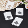 4Pcs Plastic Coin Storage Box AJEW-LP0003-11E-1