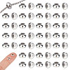 50Pcs Brass Beads KK-UN0001-56-1