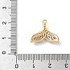 Brass Micro Pave Cubic Zirconia Pendants KK-Z136-45G-03-3