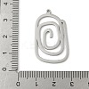 304 Stainless Steel Pendants LS-STAS-G355-08B-P-3