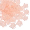 Frosted Transparent Acrylic Beads X1-OACR-P029-18B-02-2
