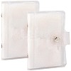 2Pcs PVC Mini Photocard Holder Book AJEW-SP0002-20A-06-1