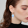 40Pcs 304 Stainless Steel Stud Earring Findings STAS-SC0010-33P-5