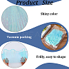 10 Yards Lucency Polyester Pleated Lace Trim OCOR-GF0004-74A-5