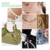30Pcs 2 Colors Glass Pendants PALLOY-PH01718-3