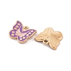 Light Gold Plated Alloy Enamel Pendants LS-FIND-Q100-04KCG-04-2