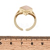 Brass Micro Pave Cubic Zirconia Cuff Rings for Women GG-CBA7610-11G-08-5