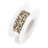 Two Tone 304 Stainless Steel Twisted Figaro Chains CHS-G052-01GP-3