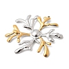 Two Tone 304 Stainless Steel Big Pendants STAS-B120-01GP-01-2