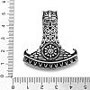 Viking 304 Stainless Steel Pendants STAS-N105-01C-AS-3