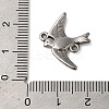Non-Tarnish 304 Stainless Steel Bird Links Connector Charms STAS-N103-28P-3