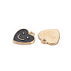Alloy Enamel Charms ENAM-T016-12B-RS-3