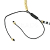 Glass Seed Braided Bead Bracelet for Women BJEW-JB09601-3