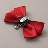 Polyester Bowknot Wedding Shoe Decoration AJEW-WH0033-19B-2