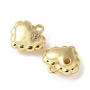 Brass Micro Pave Cubic Zirconia Pendants KK-P290-60G-02-2