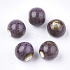 Handmade Porcelain Beads PORC-Q262-01G-1