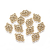 Tibetan Style Alloy Flower Links connectors TIBE-990-AG-RS-1