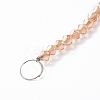 Crystal Teardrop Beaded Wall Hanging Decoration Pendant Decoration LS-HJEW-G019-01A-4