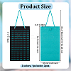 3Pcs 3 Styles Felt Wall-Mounted Jewelry Hanging Rolls AJEW-OC0005-49-2