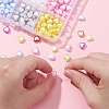 420Pcs 12 Colors Transparent Acrylic Beads TACR-CJ0001-64-3