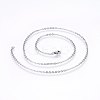 Non-Tarnish 304 Stainless Steel Cable Chains Necklaces NJEW-F226-04P-06-1