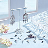 70Pcs 7 Style 304 & 201 Stainless Steel Pendants STAS-AR0002-06-4