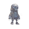 Acrylic Halloween Style Big Pendants with Brass Bell and Nylon Cord SACR-O003-01E-3