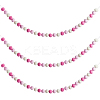 Cotton Christmas Pompom Ball String Ornaments AJEW-WH20020-101B-1