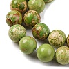 Dyed Natural Regalite/Imperial Jasper/Sea Sediment Jasper Beads Strands G-B124-C03-08-4