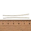 Brass Flat Head Pins KK-H502-01I-G-3