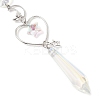 Alloy Planet Moon Hanging Ornaments HJEW-JM02622-4