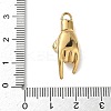 304 Stainless Steel Pendants Ion Plating(IP) X-STAS-P423-07G-3