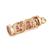 Synthetic Luminous Stone Column Pendants FIND-C058-01G-04-3