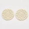 Brass Filigree Joiners Links KKC-T001-11KC-1
