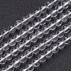 Natural Grade A Quartz Crystal Beads Strands LS-GSR6mmA039-2